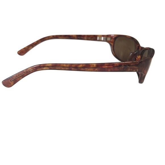 Maui Jim Cyclone Tortoise 136-10 Wrap Rectangle 8-base Unisex Sunglasses - Picture 10 of 13